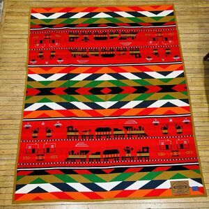 Pendleton Iron Horse Trail Dewey Co Limited Edition Wool Blanket 64"x80" Vintage